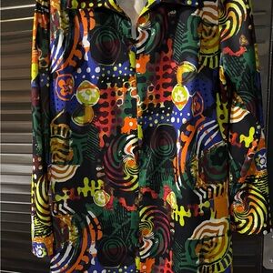 Vibrant Multicolor Mini Dress